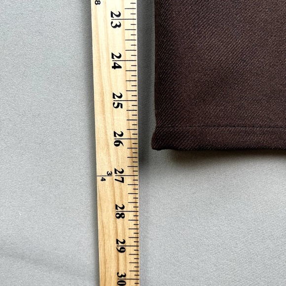 Vintage Levis Sta-Prest Pants Mens 36 Brown Straight Dress Slacks Made USA 90s - Picture 12 of 15